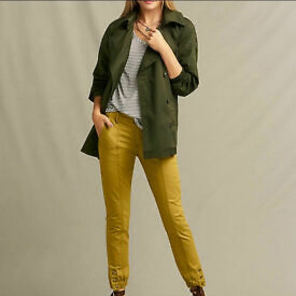 CABI 5478 Expedition Military Field Ruched Sleeve Jacket S